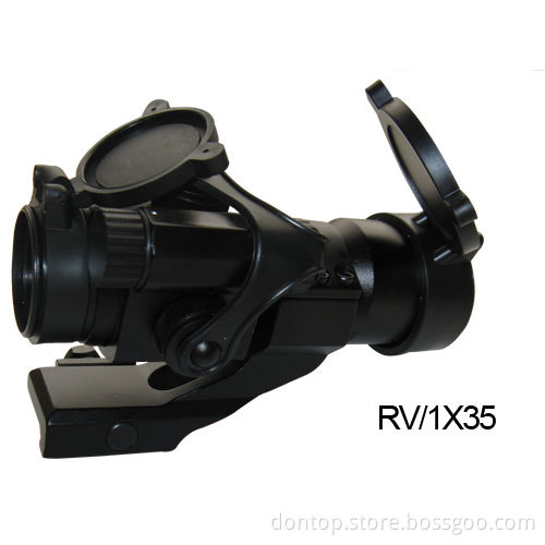 1X35 Tactical Red DOT Sight Scope with Covers/Tactical Equipment (RV/1X35)